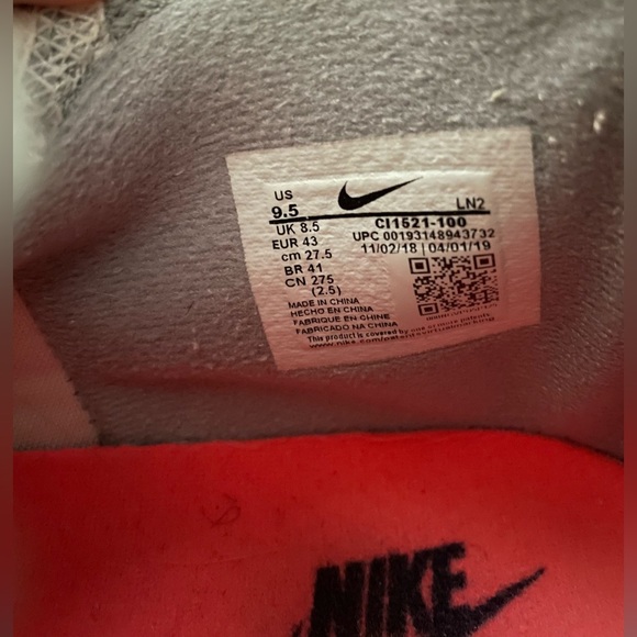 Nike Lebron 16 Lava Agassi Tech Challenge 9.5 - Picture 10 of 11